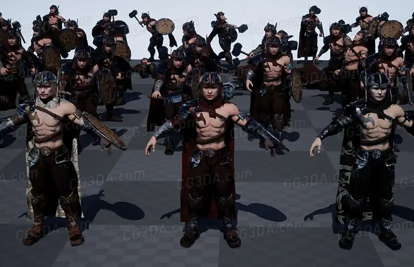 中世纪战士-Warrior Men