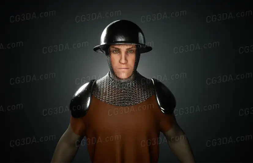 中世纪警卫士兵-Base Male Customization