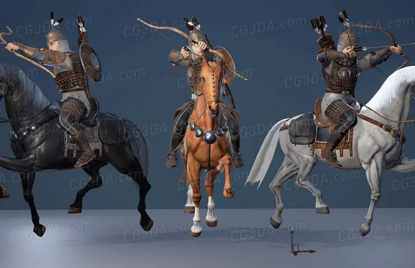 骑士弓箭手-Adam Horseman Archer