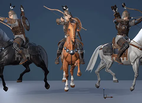骑士弓箭手-Adam Horseman Archer