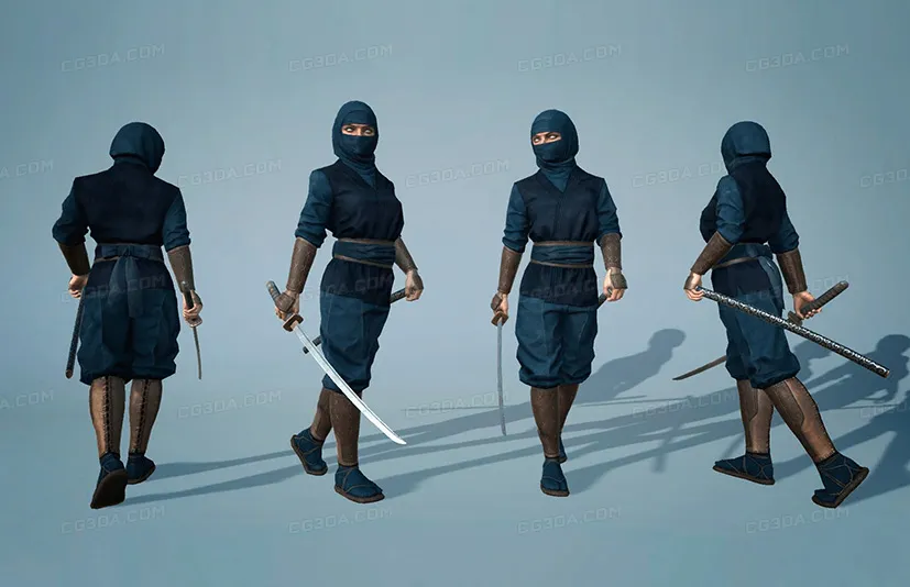 久乃一（女忍者） - Kunoichi (Female Ninja)