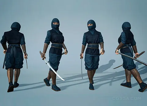 久乃一（女忍者） - Kunoichi (Female Ninja)