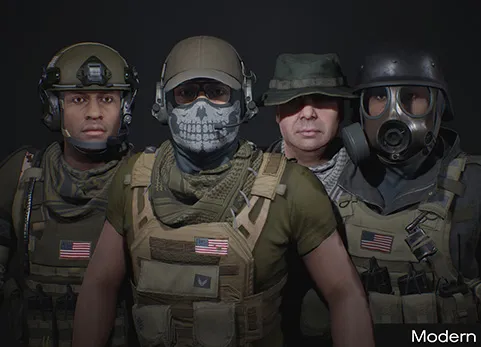 现代军事NPC - ModernMilitary Bundle