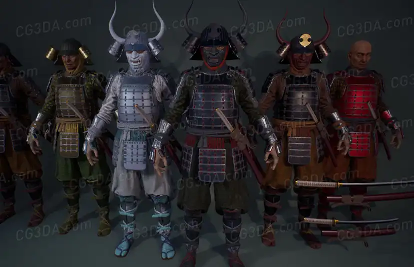 日本幕府武士战士-Samurai Warriors