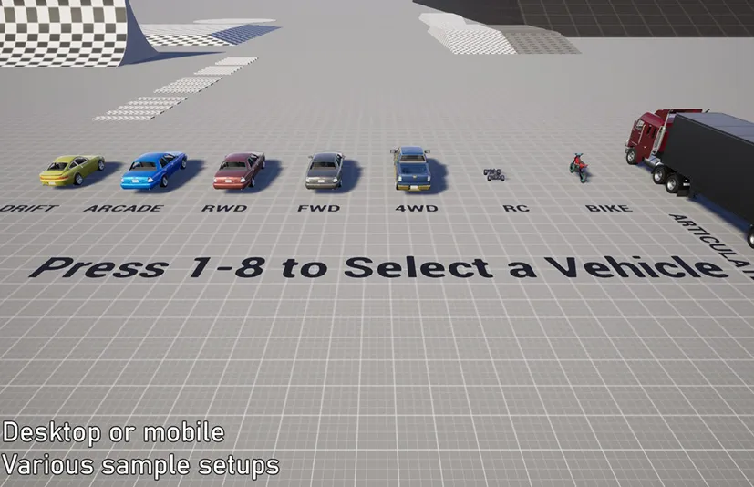 车辆物理 - FGear Vehicle Physics