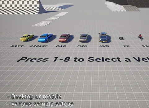 车辆物理 - FGear Vehicle Physics
