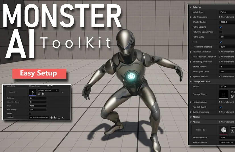 怪物人工智能工具包 - Monster Ai Kit