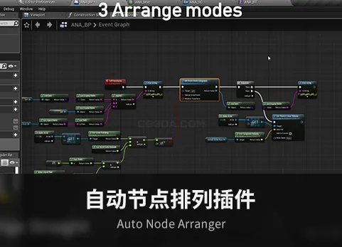 自动节点排列插件-Auto Node Arranger