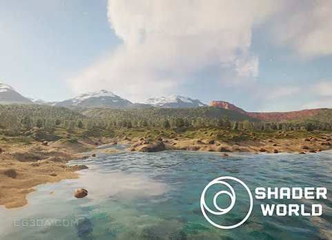 程序化景观生成器-Shader World : procedural landscape, ocean, foliage v3.9.96