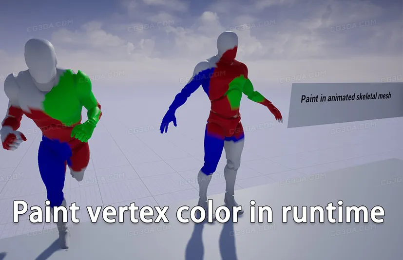 顶点色绘制工具-Runtime Vertex Painter