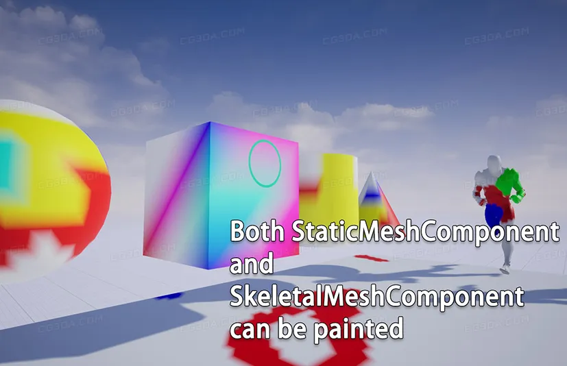 顶点色绘制工具-Runtime Vertex Painter