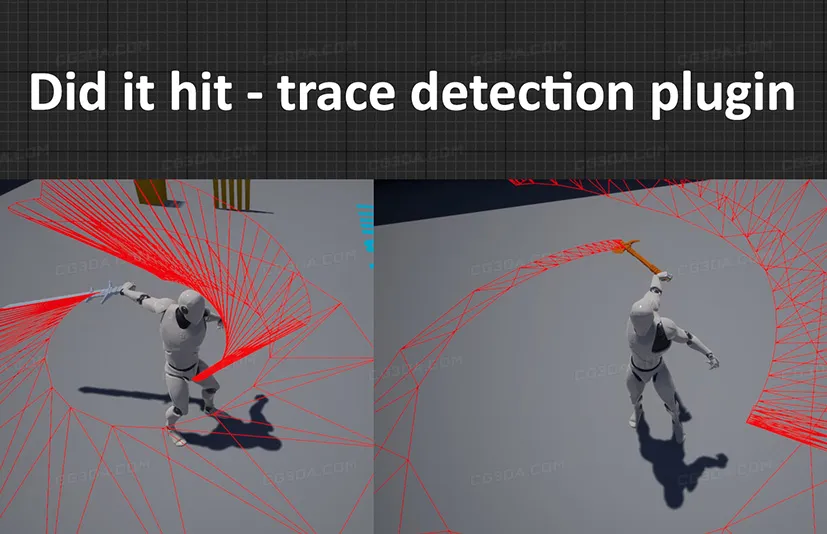 碰撞检测系统插件-Did it hit - Trace Detection Plugin