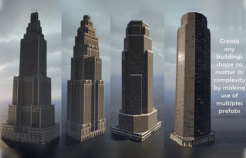 程序化建筑生成器专业版 - Procedural Building Generator Pro