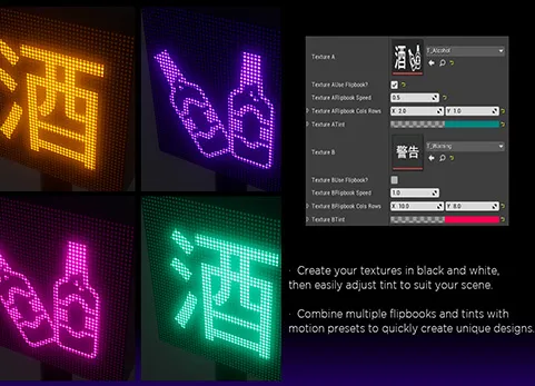 LED 霓虹灯牌和数字显示创建器 - Real LED Sign and Digital Display Creator