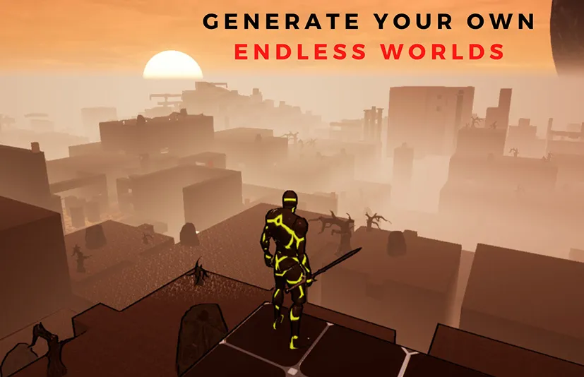 无尽的随机程序世界（带关卡流） - Endless Random Procedural Worlds (With Level Streaming)