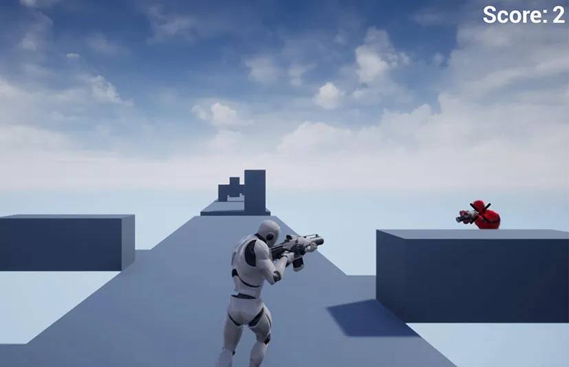 无尽跑者射击模板 - Endless Runner Shooter Template