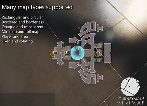 旅者的小地图 - Journeyman's Minimap