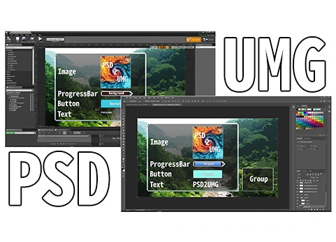 PSD转UMG插件 - PSD2UMG