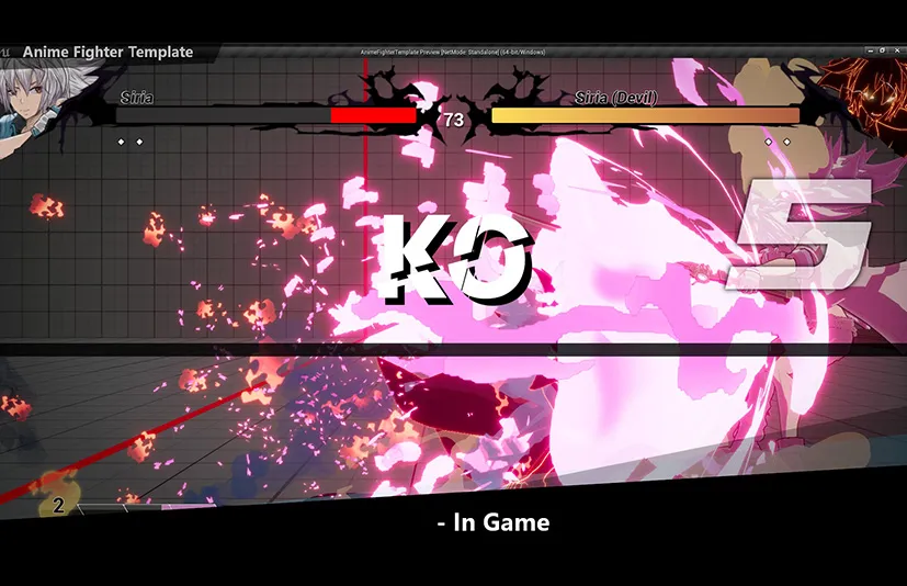 动漫格斗模板 - Anime Fighter Template