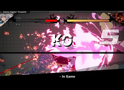 动漫格斗模板 - Anime Fighter Template
