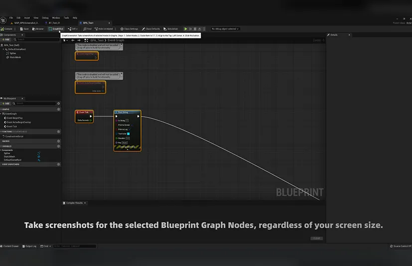 蓝图节点屏幕截图插件 - Blueprint Graph Screenshot