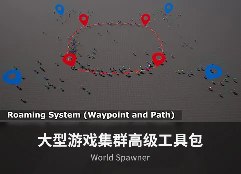 大型游戏集群高级工具包 - World Spawner