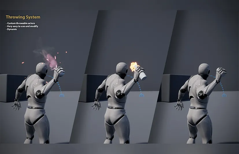 多人物体投掷系统 - Multiplayer Object Throwing System