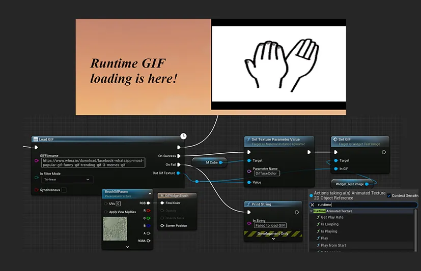GIF图像加载器 - Runtime Image & GIF Loader