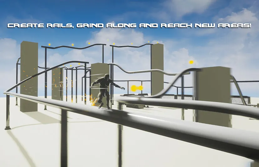 滑轨生成器 - Spline Grind Rail Builder