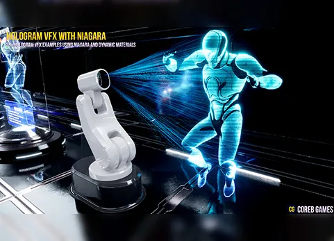 全息影像特效 - HOLOGRAM VFX With Niagara 2