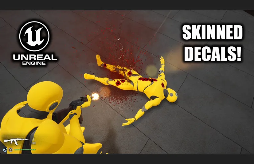 蒙皮贴花组件 - Skinned Decal Component