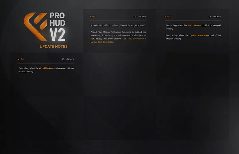 专业HUD套件 - Pro HUD Pack V2