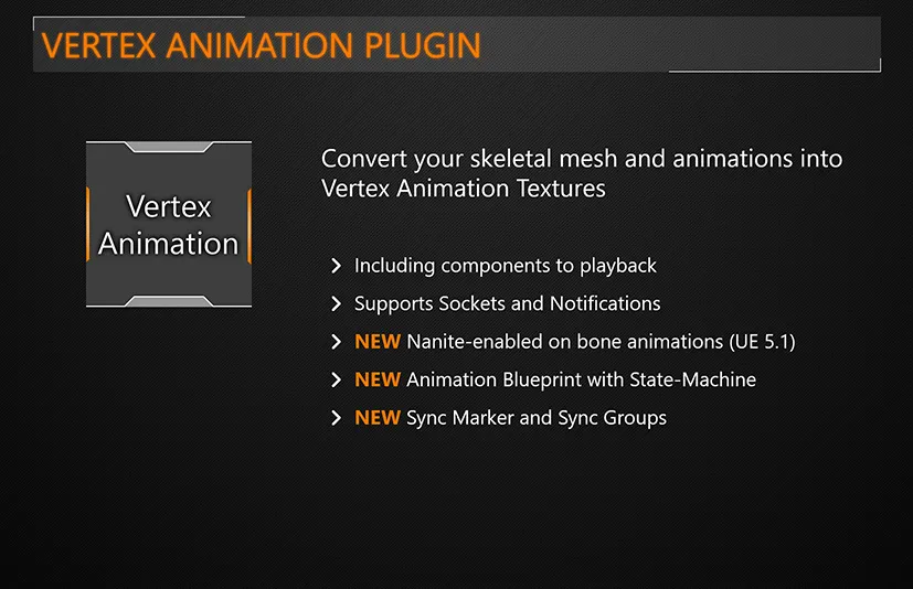 顶点动画管理器 - Vertex Animation Manager
