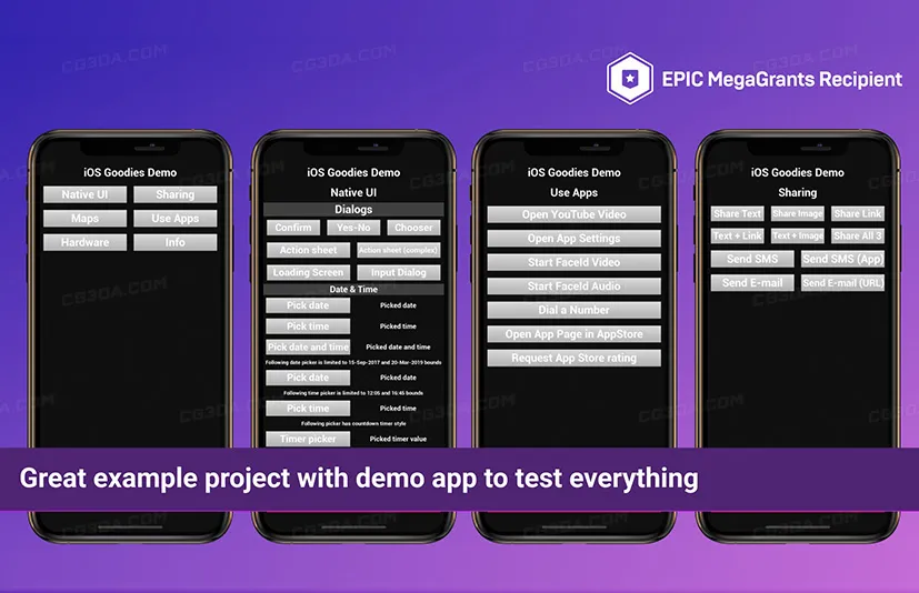 iOS 原生功能交互-iOS Native Goodies