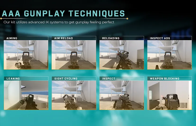 终极多人 FPS 套件 - Ultimate Multiplayer FPS Kit V2