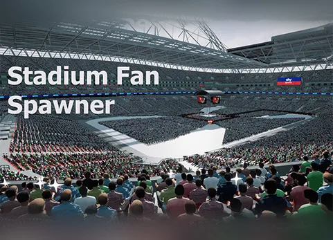 体育场观众生成器 - Stadium / Event Fan Spawner V2