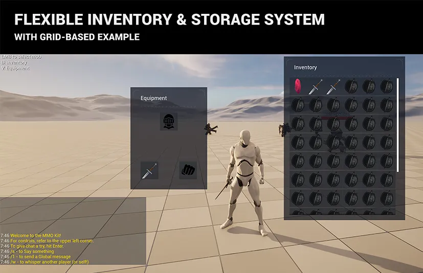 MMO游戏初学者工具包 - MMO Kit