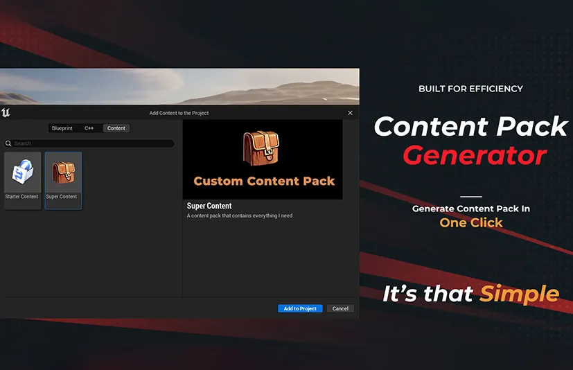 内容包生成器 - Content Pack Generator