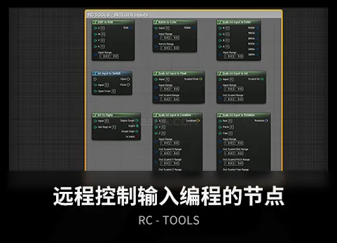 远程控制输入编程的节点 - RC - TOOLS