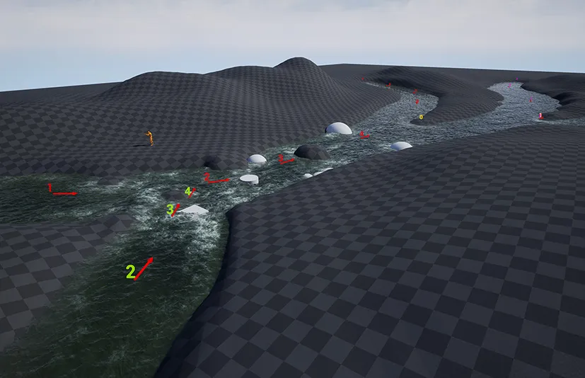 河流分支工具 - SHADERSOURCE - Branching River Tool