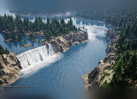 瀑布工具 - SHADERSOURCE - Waterfall Tool 2