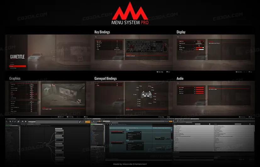 菜单系统专业版-Menu System Pro by Moonville v2.2.0