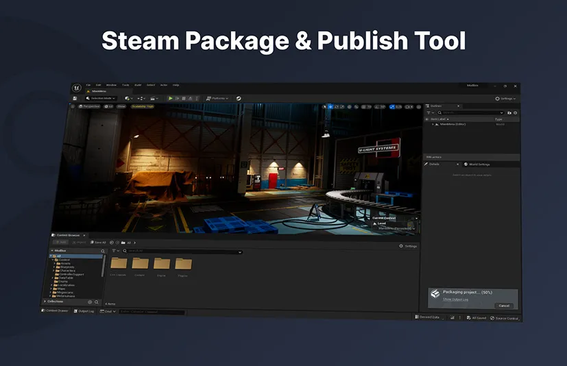 Steam包和发布工具 - Steam Package & Publish Tool