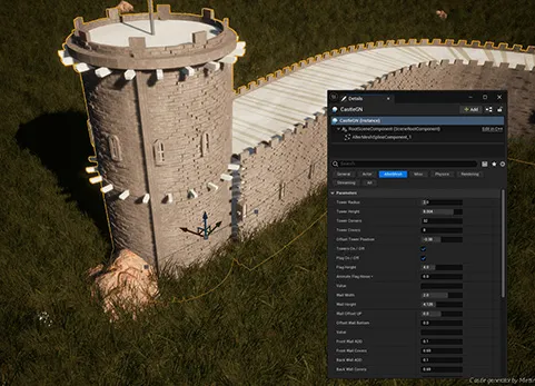 UE桥接Blender几何节点 - AlterMesh - Geometry Nodes in Unreal
