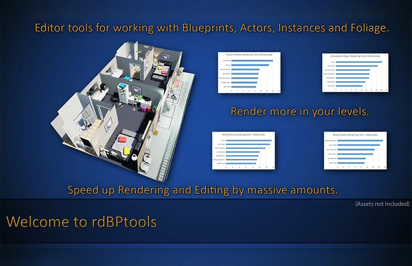 编辑器关卡程序化自动生存插件 - rdBPtools