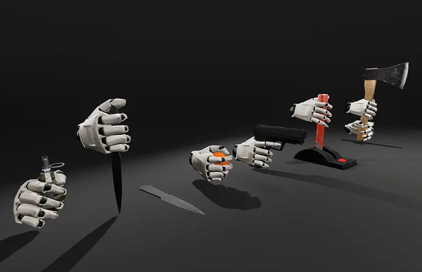 VR 抓取物品系统 - VR Hands Grab System