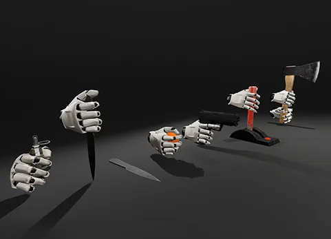 VR 抓取物品系统 - VR Hands Grab System