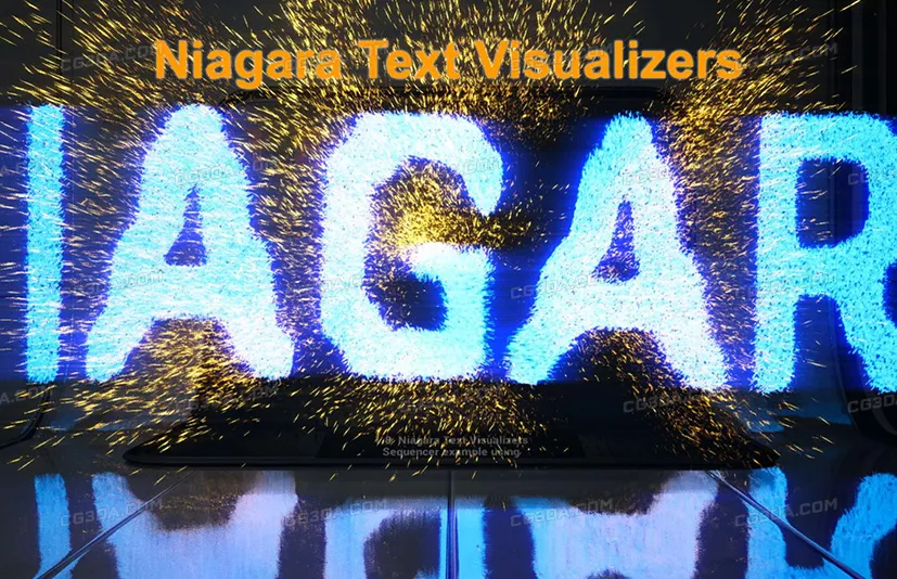 文字特效-Niagara Text Visualizers