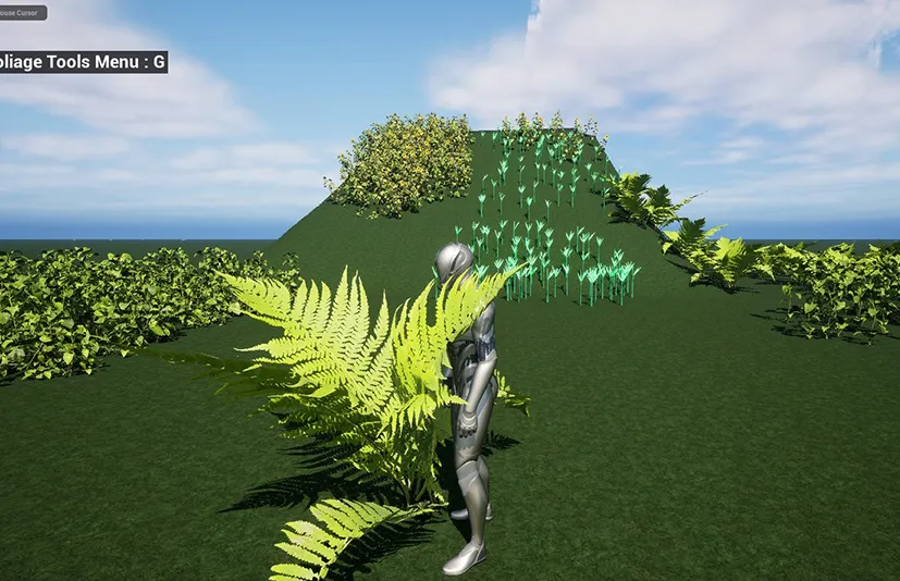 交互式植被和植被系统 - Interactive Foliage and Vegetation System
