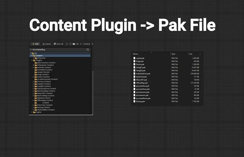 Pak创建插件 - Pak Creator Plugin